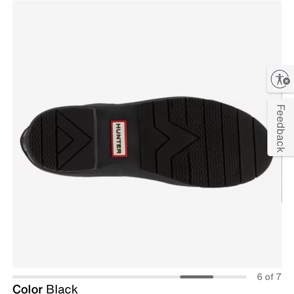 Hunter Classic Black Waterproof Boots - Picture 3 of 4